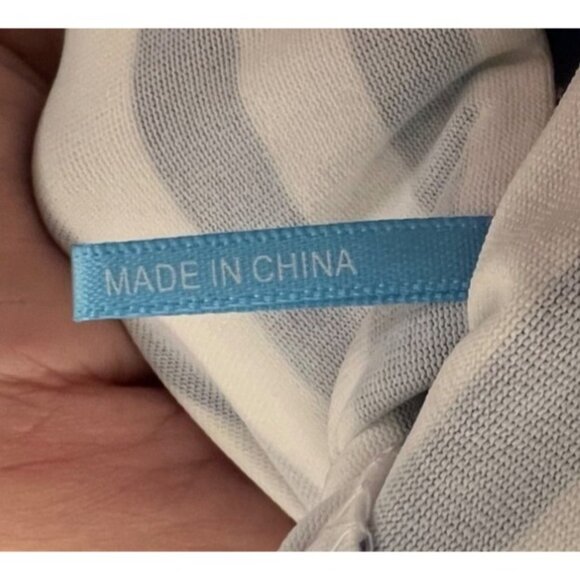 J.Mclaughlin Nicola Skirt in Bangle Stripe Nautical Catalina Cloth XSmall - Picture 10 of 12